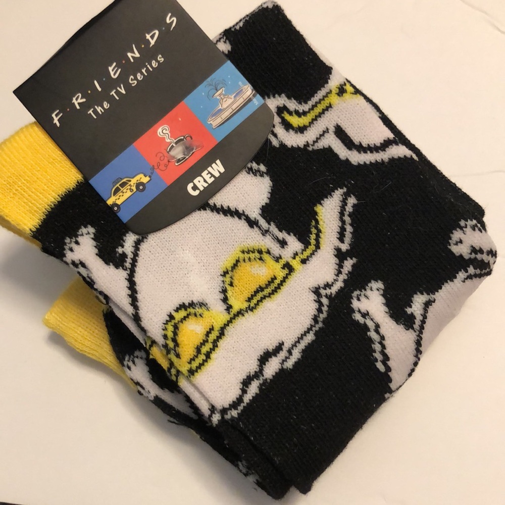 Friends The TV Series Turkey Crew Socks Size 10-13